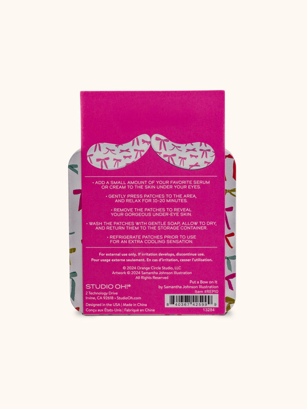 Studio Oh Put A Bow On It Reusable Under-Eye Patches