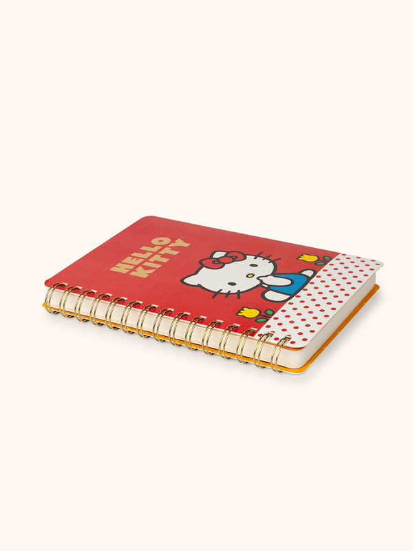 Studio Oh Retro Hello Kitty Agatha Notebook With Sticker Sheet
