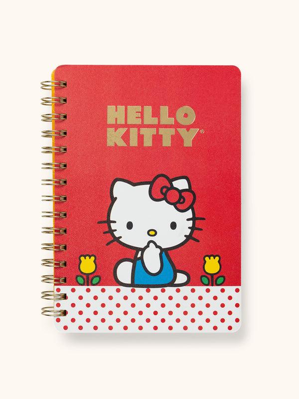 studio oh Retro Hello Kitty Agatha Notebook with Sticker Sheet