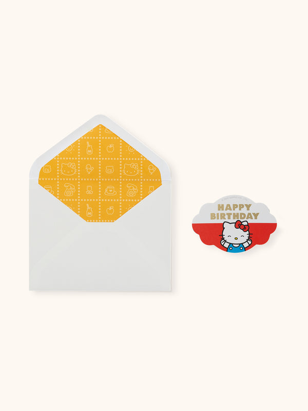 Studio Oh Retro Hello Kitty Birthday Wishes Deluxe Greeting Cards