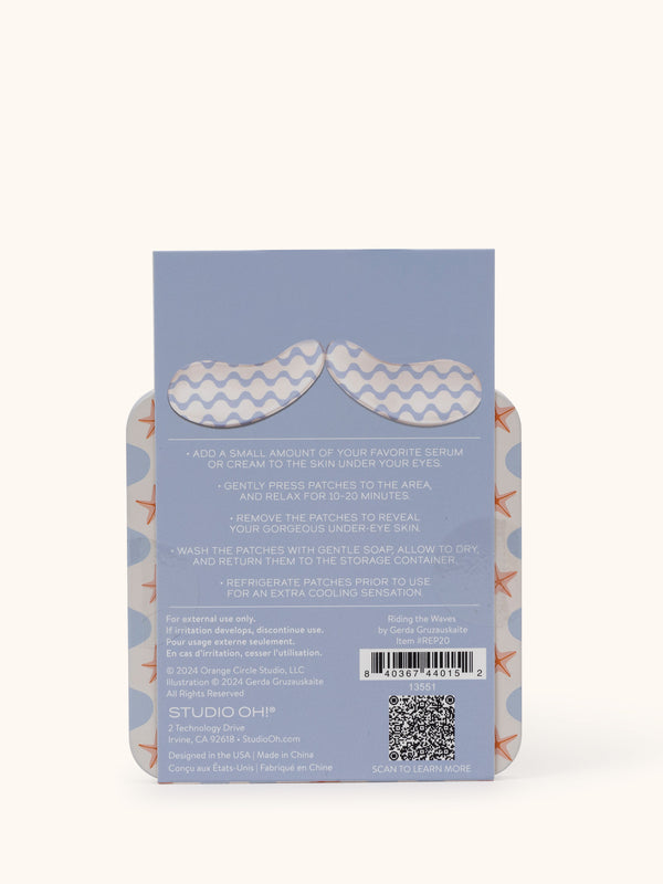 Studio Oh Riding The Waves Reusable Under-Eye Patches