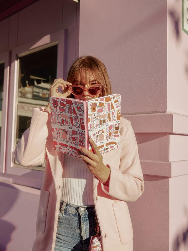 Studio Oh Rues De Paris Medium Coptic-Bound Journal