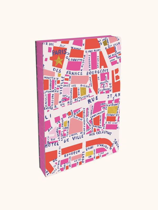 studio oh Rues De Paris Medium Coptic-Bound Journal