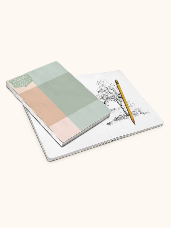 Studio Oh Sage Color Block Deconstructed Sketchbook