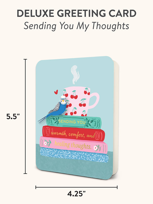 Studio Oh Sending You My Thoughts Deluxe Greeting Cards