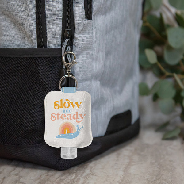 Studio Oh Slow And Steady Hand-Sanitizer Holder With Travel Bottle