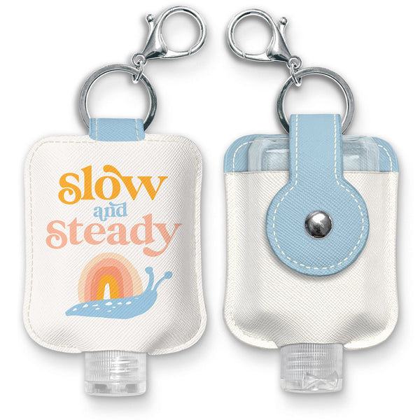 studio oh Slow and Steady Hand-Sanitizer Holder with Travel Bottle