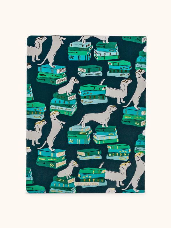 Studio Oh Smart Pups Casey Notebook With Phone Loop