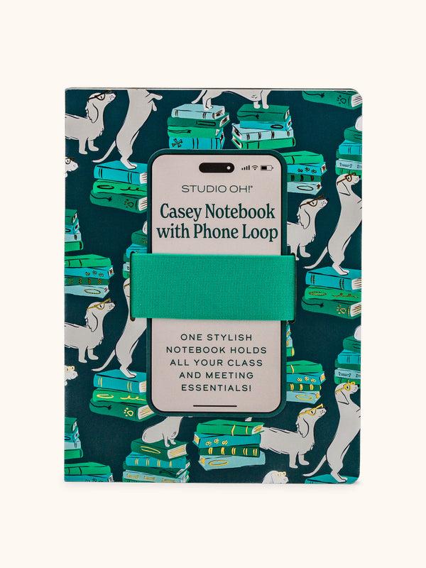 studio oh Smart Pups Casey Notebook with Phone Loop