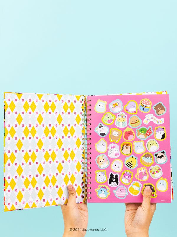Studio Oh Squishmallows Back-to-Campus Squad Extra Large Spiral Notebook