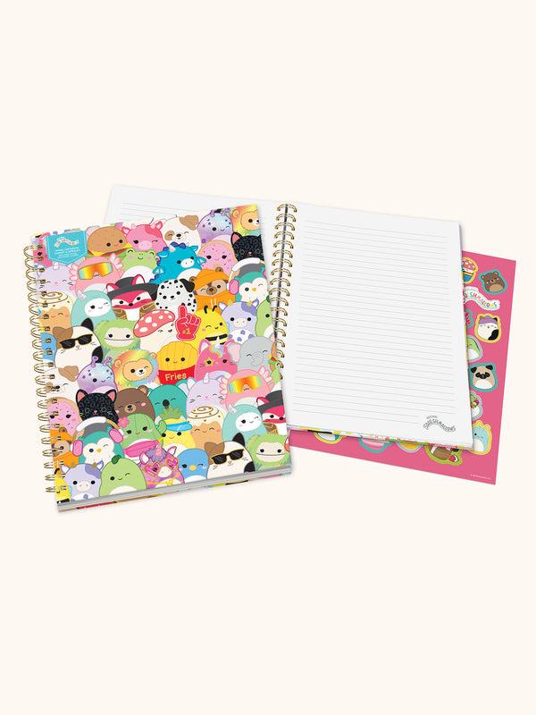 Studio Oh Squishmallows Back-to-Campus Squad Extra Large Spiral Notebook