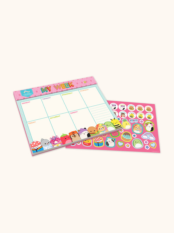 Studio Oh Squishmallows Back-to-Campus Squad Weekly Desk Pad