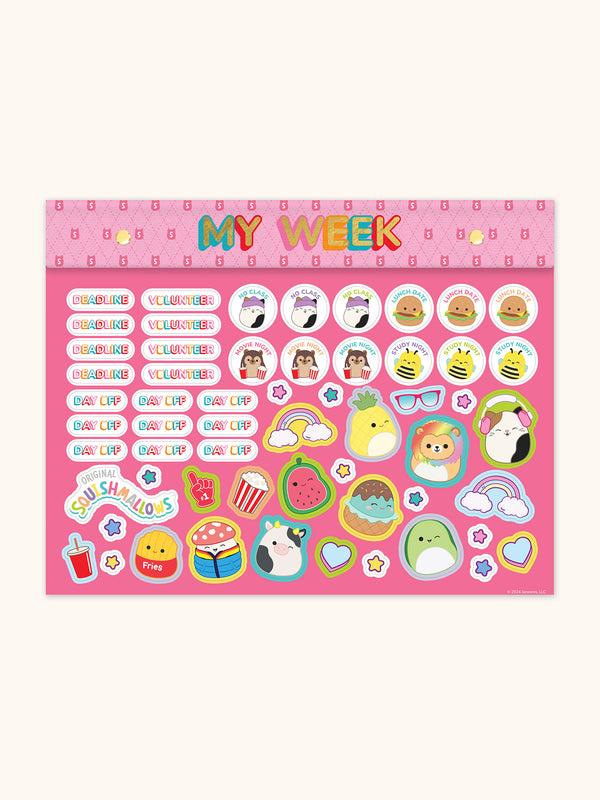 Studio Oh Squishmallows Back-to-Campus Squad Weekly Desk Pad