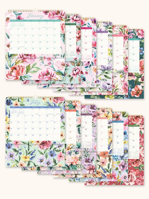 Studio Oh 2026 Bella Flora Pockets Plus Calendar