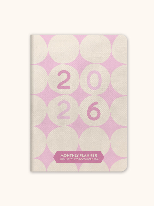 studio oh 2026 Darling Dots Monthly Pocket Planner