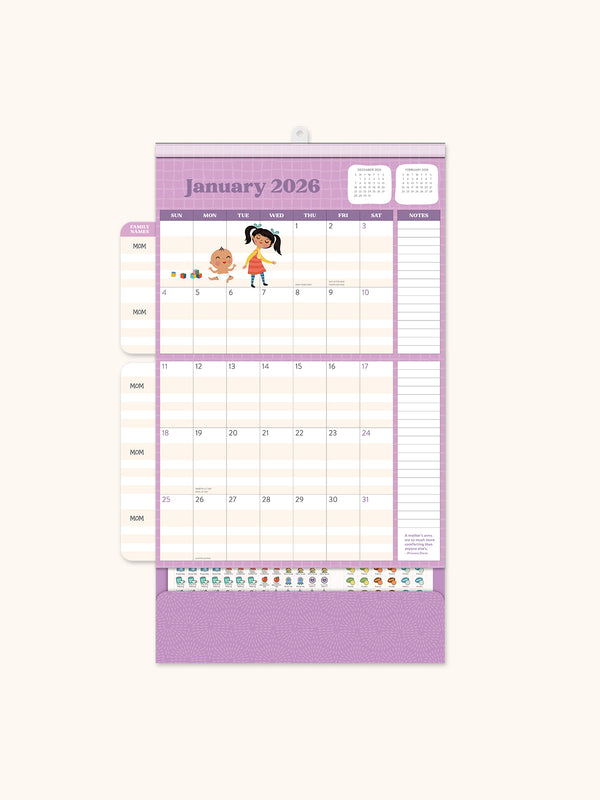 Studio Oh 2026 Mom Do It All Wall Calendar