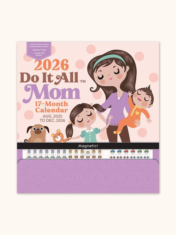 studio oh 2026 Mom Do It All Wall Calendar