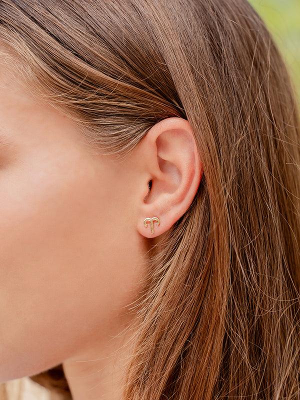 Studio Oh Aries Zodiac Earrings
