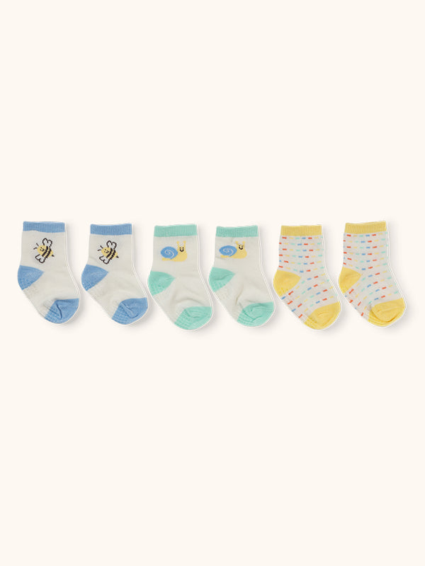 Studio Oh Baby Sock Trios - Love Bug
