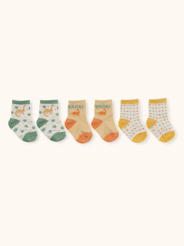 Studio Oh Baby Sock Trios - Roarsome