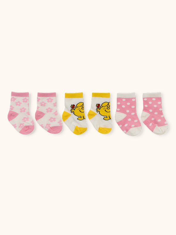 Studio Oh Baby Socks Trio - Little Miss Sunshine™