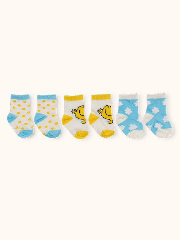 Studio Oh Baby Socks Trio - Mr. Happy™