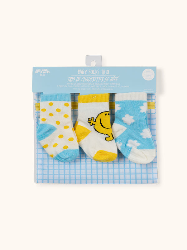studio oh Baby Socks Trio - Mr. Happy™