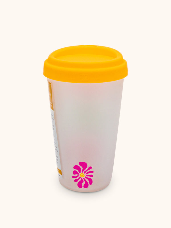 Studio Oh Badass Bitch Glass Coffee Tumbler