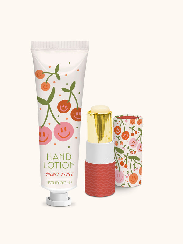 Studio Oh Be All Smiles Lip Balm & Hand Lotion Set