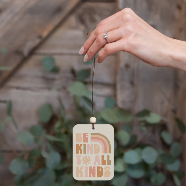 Studio Oh Be Kind To All Kinds Car Air Freshener
