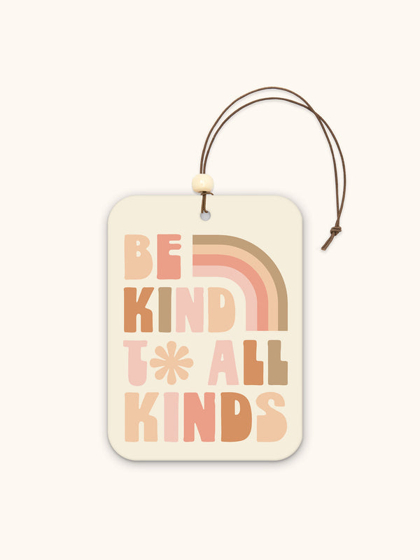 studio oh Be Kind to All Kinds Car Air Freshener