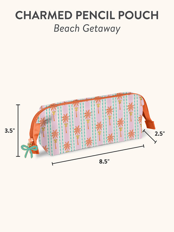 Studio Oh Beach Getaway Charmed Pencil Pouch