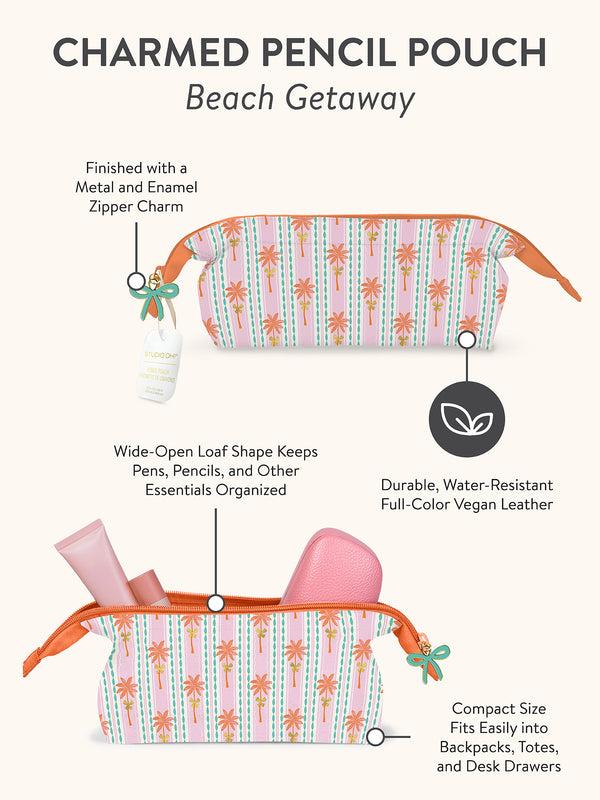 Studio Oh Beach Getaway Charmed Pencil Pouch