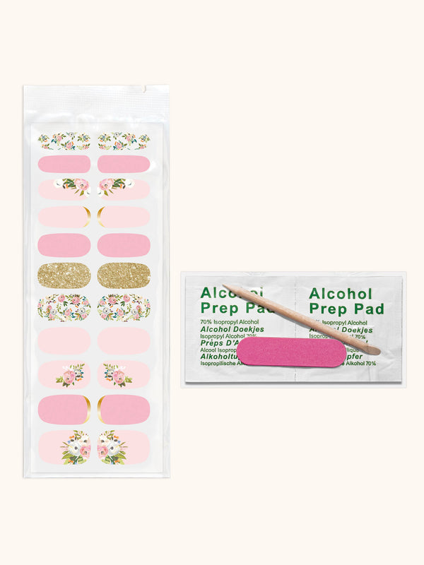 Studio Oh Bella Flora Mani Nail Wrap Kit