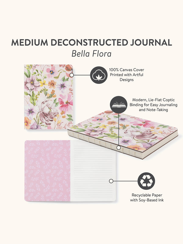 Studio Oh Bella Flora Medium Deconstructed Journal