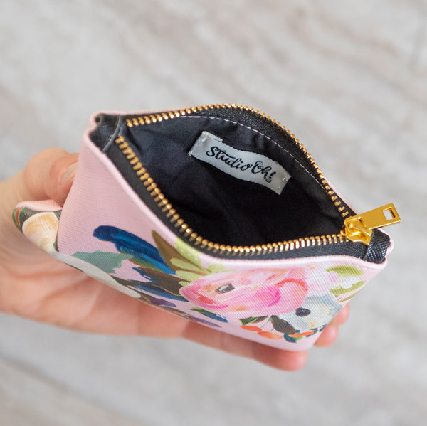 Studio Oh Bella Flora Small Zippered Pouch