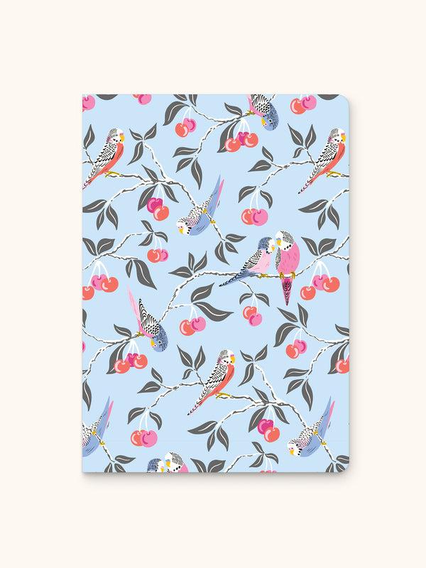 studio oh Birds in the Cherry Tree Keri Notebook