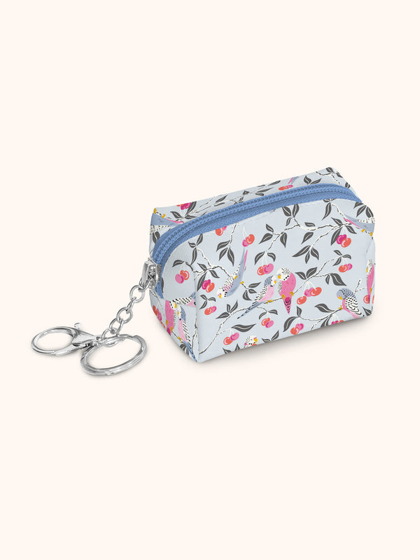 Studio Oh Birds In The Cherry Tree Key Chain Pouch