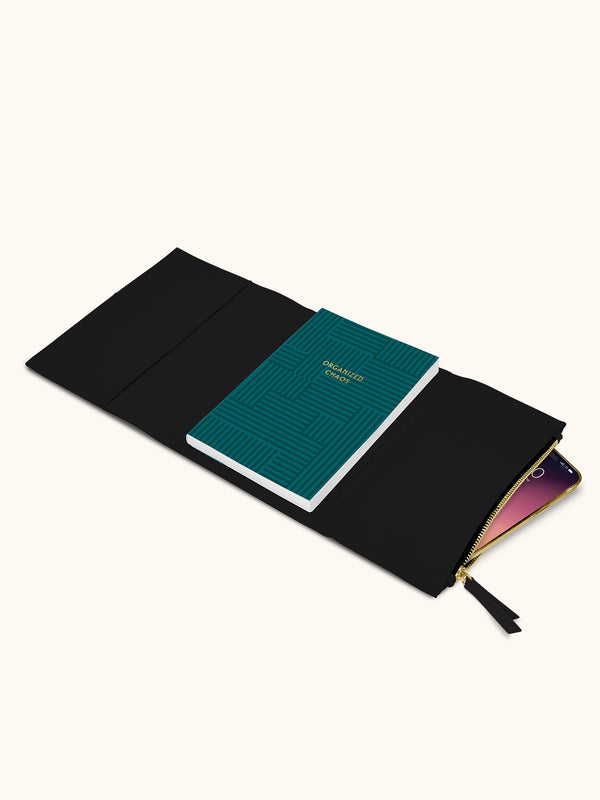 Studio Oh Black Keri Notebook Organizer