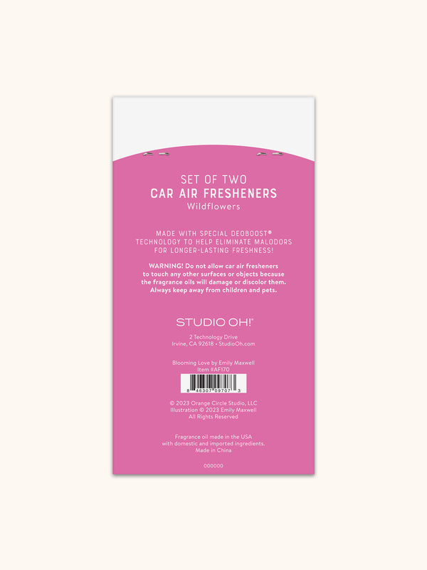 Studio Oh Blooming Love Car Air Freshener