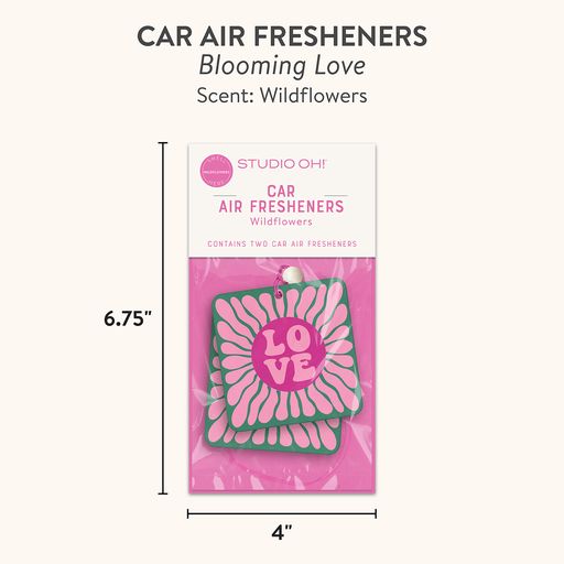 Studio Oh Blooming Love Car Air Freshener