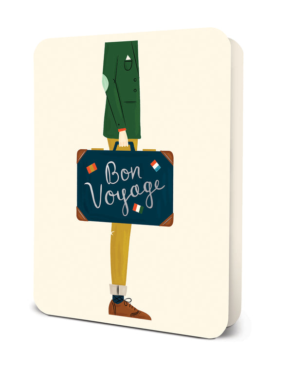 studio oh Bon Voyage Deluxe Greeting Card