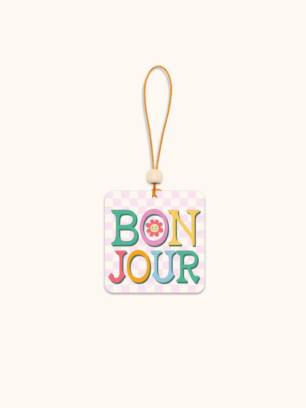 studio oh Bonjour Car Air Freshener