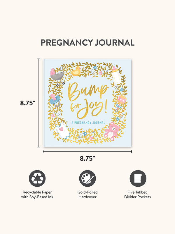 Studio Oh Bump For Joy Guided Journal (Blue)