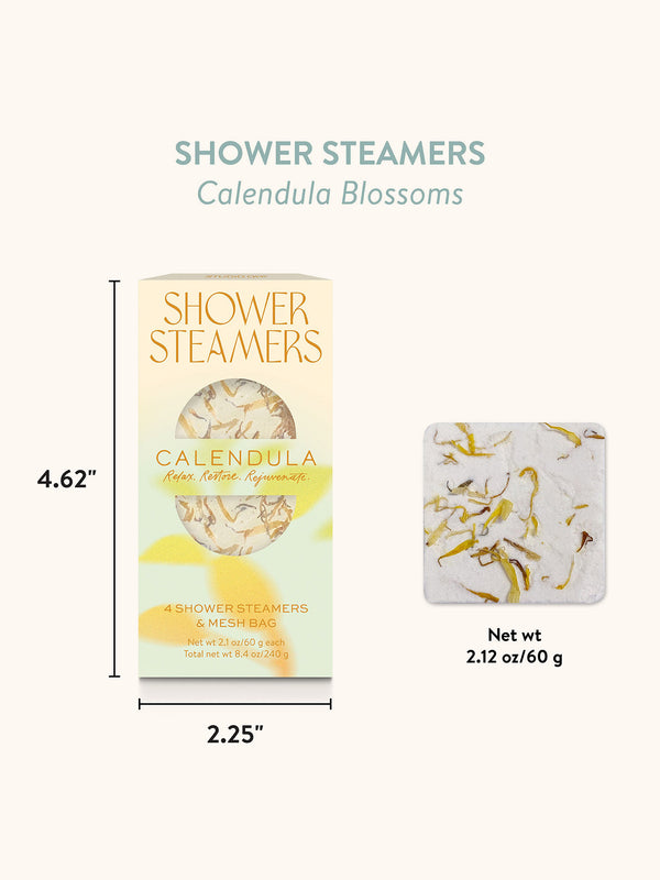 Studio Oh Calendula Blossoms Shower Steamers