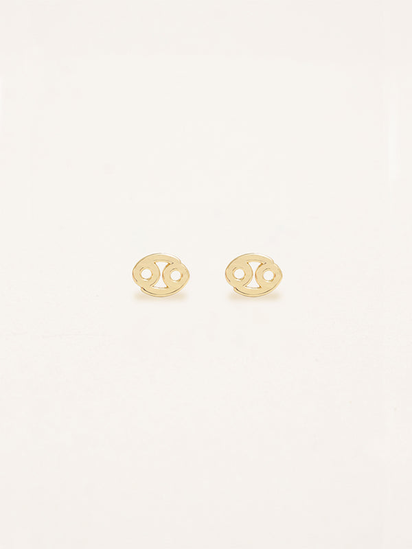 studio oh Cancer Zodiac Earrings