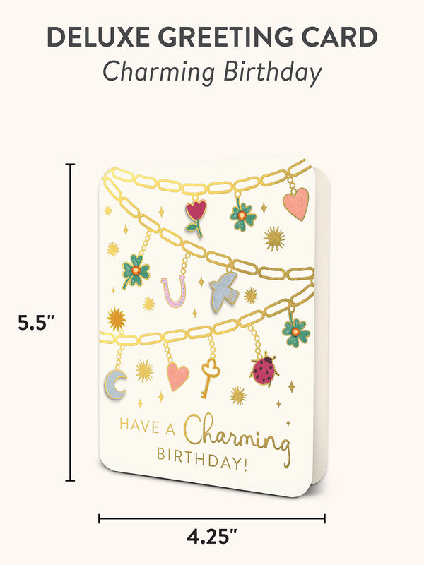 Studio Oh Charming Birthday Deluxe Greeting Cards