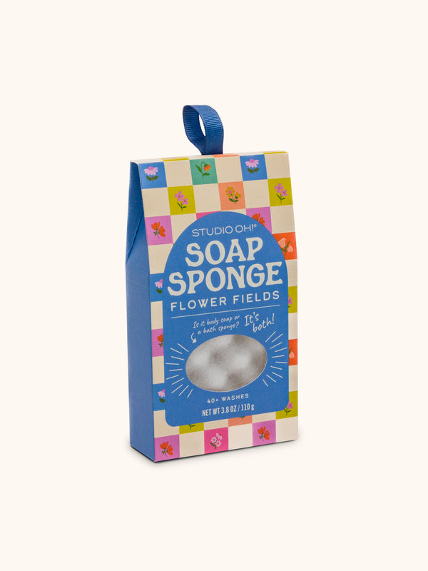 Studio Oh Checkerboard Blooms Soap Sponge
