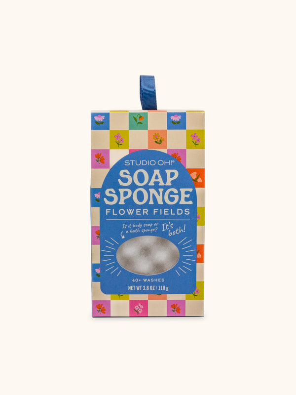 studio oh Checkerboard Blooms Soap Sponge