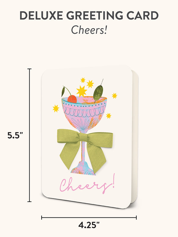 Studio Oh Cheers Deluxe Greeting Cards